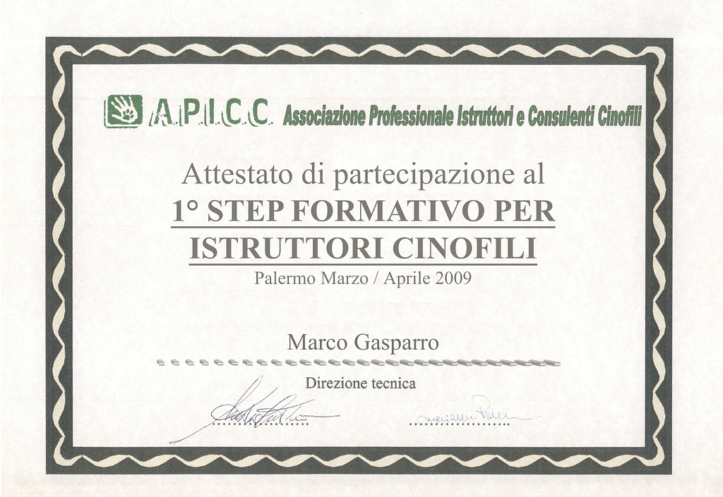 Corso per Istruttori Cinofili