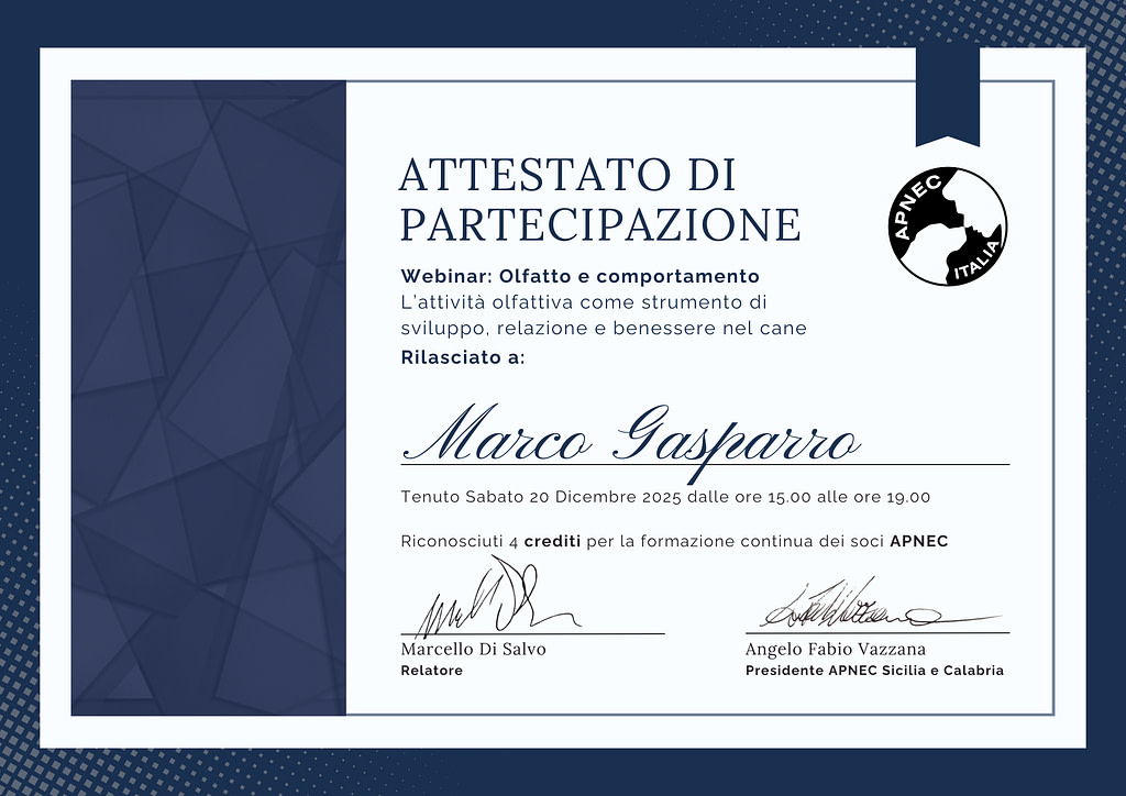 Olfatto e Comportamento