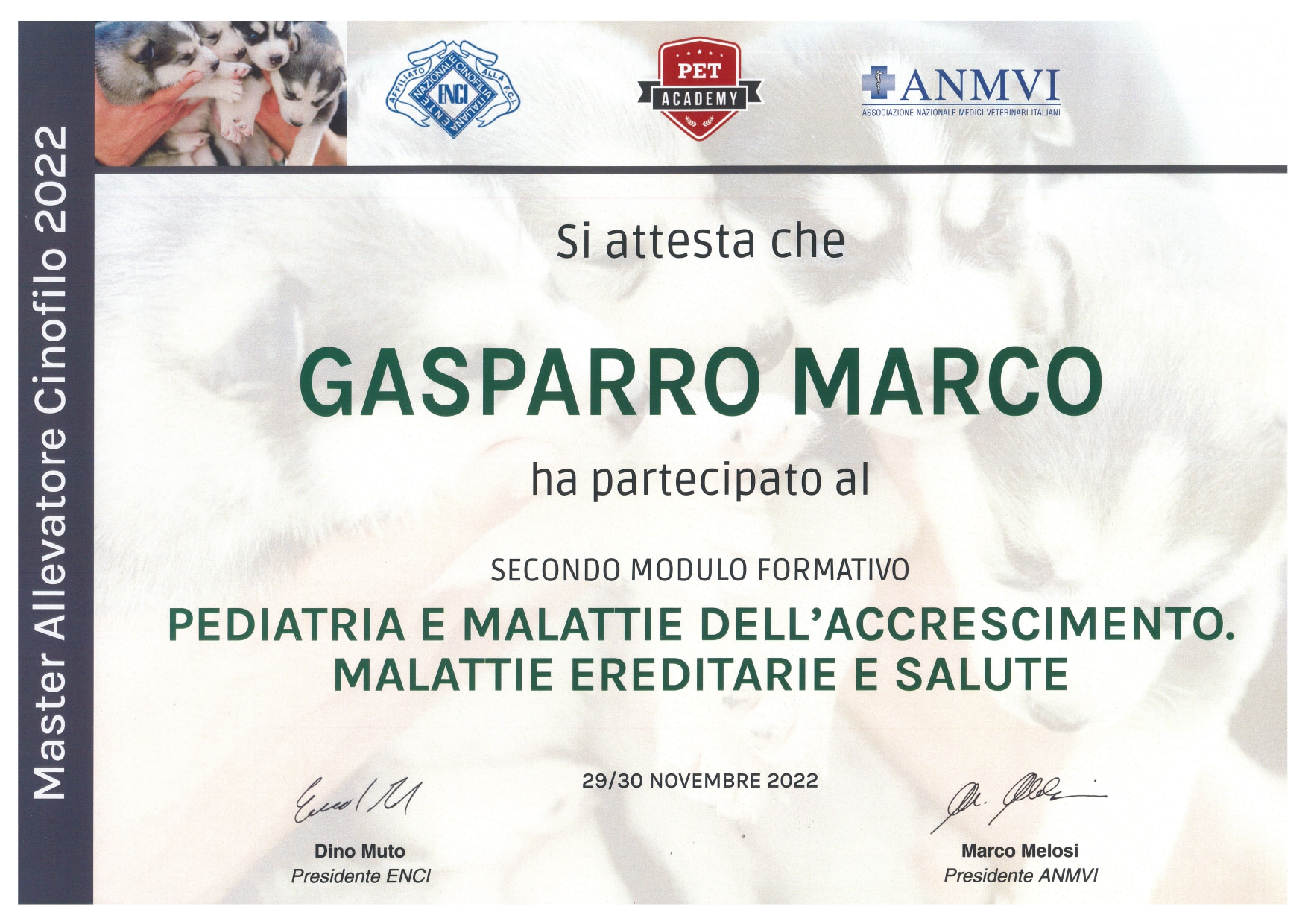 Pediatria e Malattie Dell'Accrescimento. Malattie Ereditarie e Salute